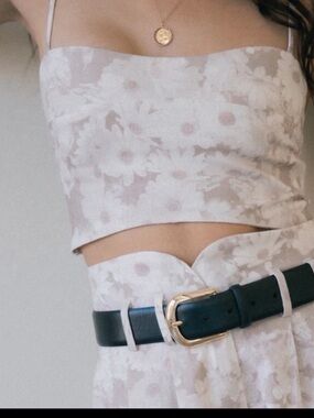 Floral crop top